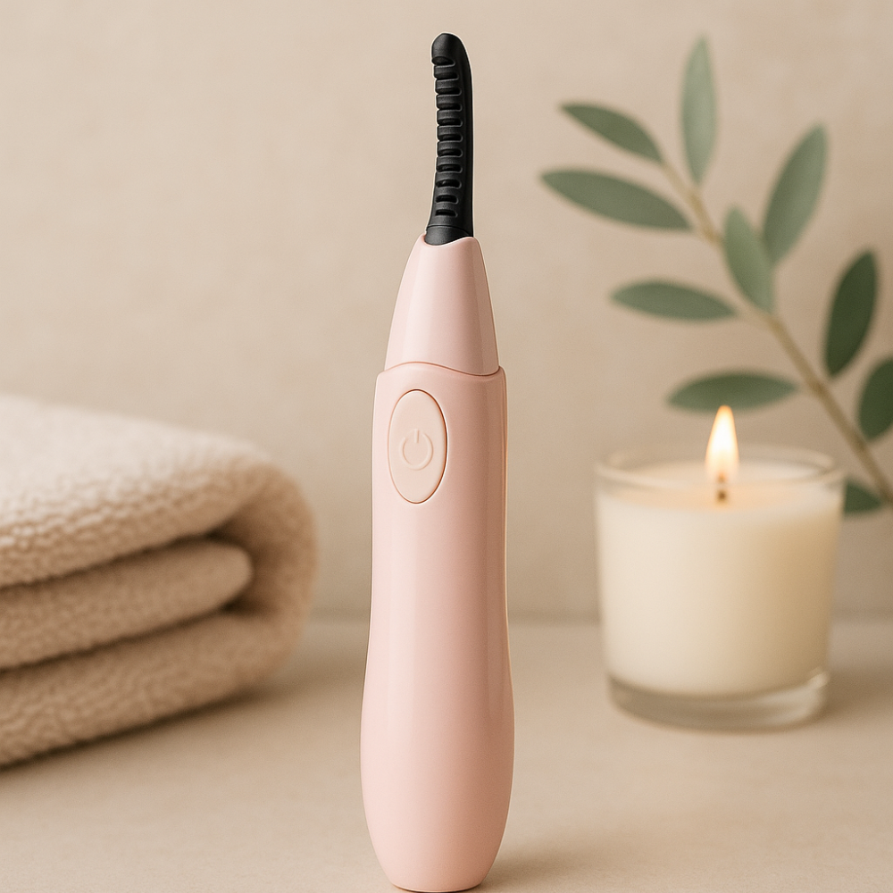 Heated Eyelash Curler | Long-Lasting Curl & Safe Heat Styling