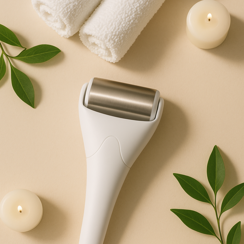 Ice Roller for Face | Cooling Skincare Tool for Puffiness & Glow