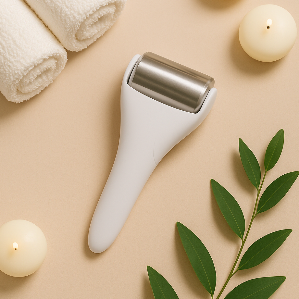 Ice Roller for Face | Cooling Skincare Tool for Puffiness & Glow