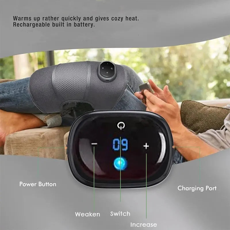 KneeComfort HeatVibe Pad