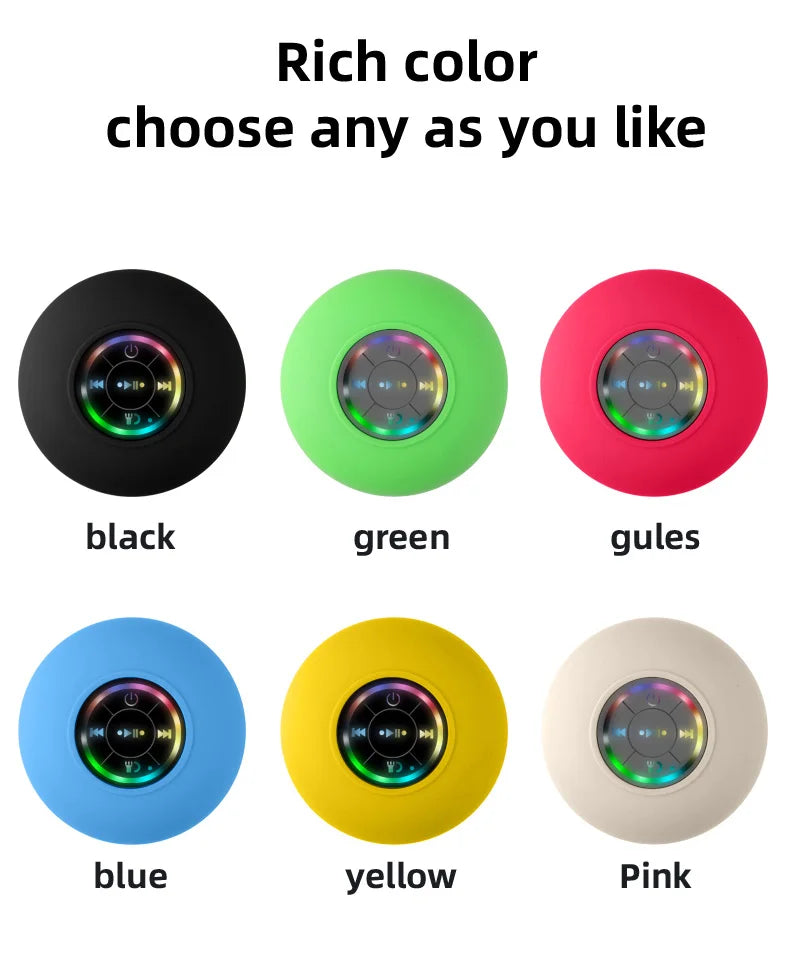AquaTunes LED Shower Speaker