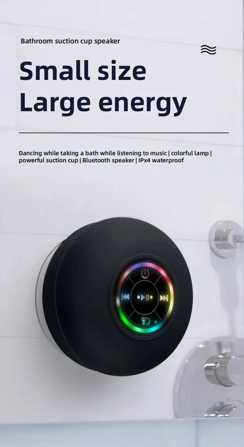 AquaTunes LED Shower Speaker