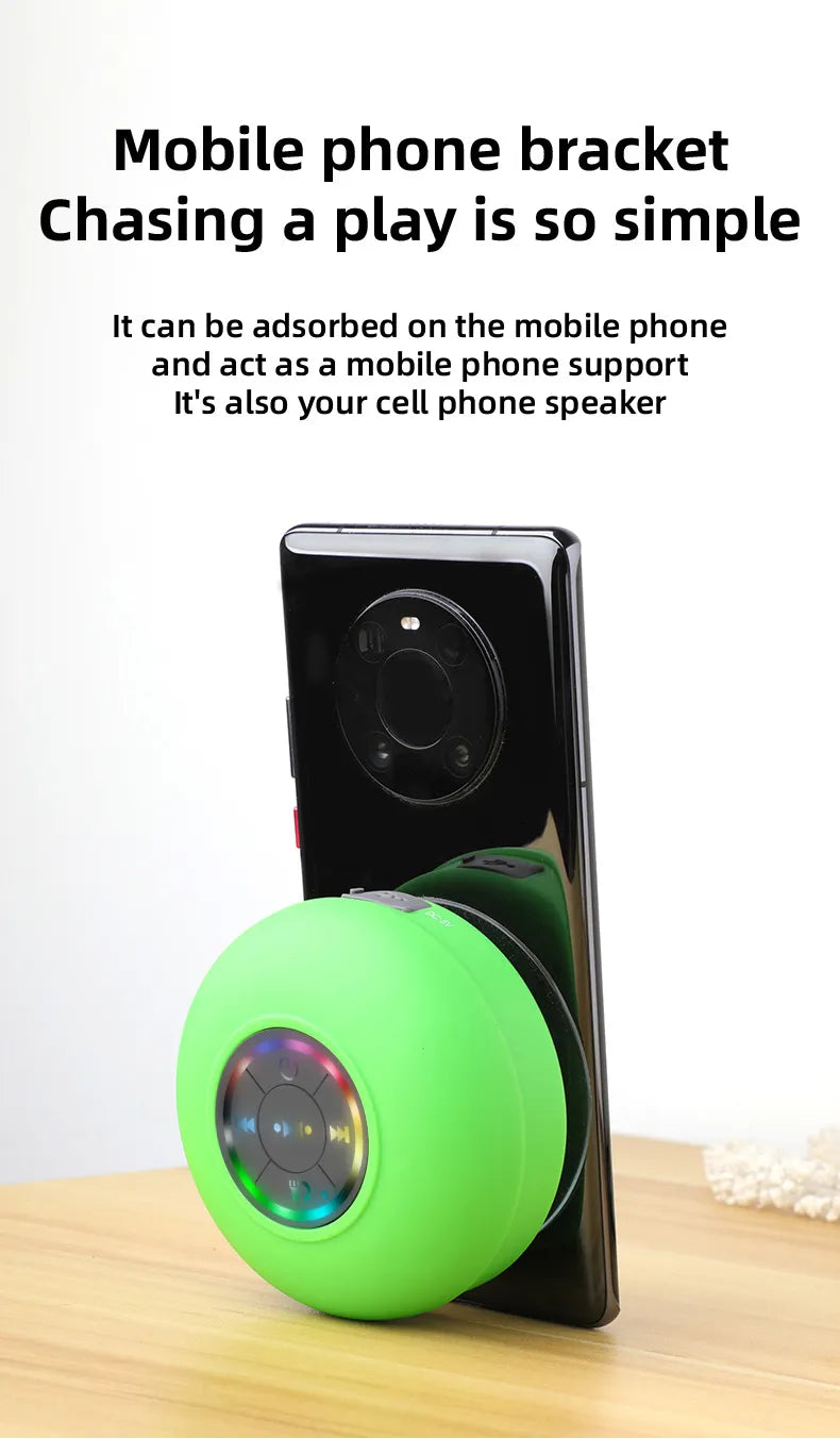 AquaTunes LED Shower Speaker