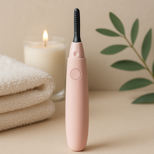 Heated Eyelash Curler | Long-Lasting Curl & Safe Heat Styling