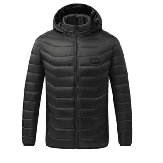 USB Heated Jacket - 21-Zone Warmth, 4 Temperature Controls | M09 Winter Coat